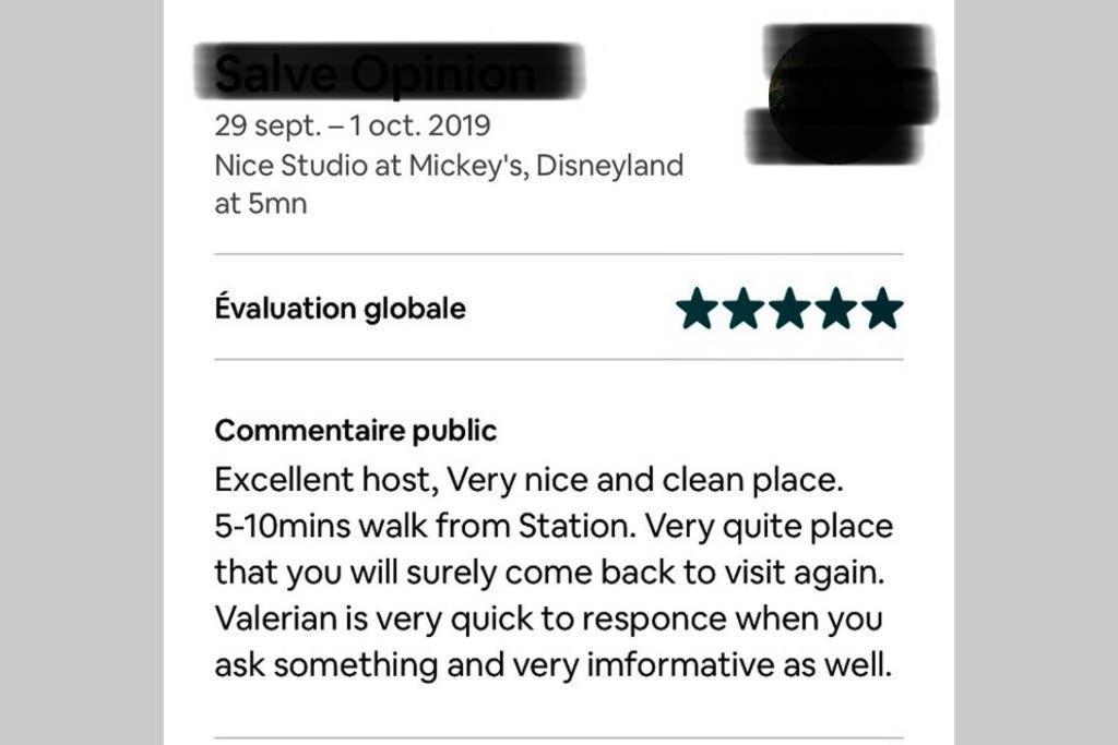 Nice Studio Near Mickey, Disneyland At 5Mn Montévrain Eksteriør bilde